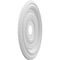 Ekena Millwork Cole Thermoformed PVC Ceiling Medallion (Fits Canopies up to 6"), 22"OD x 3 1/2"ID x 1"P CMP22CO - alternate 2